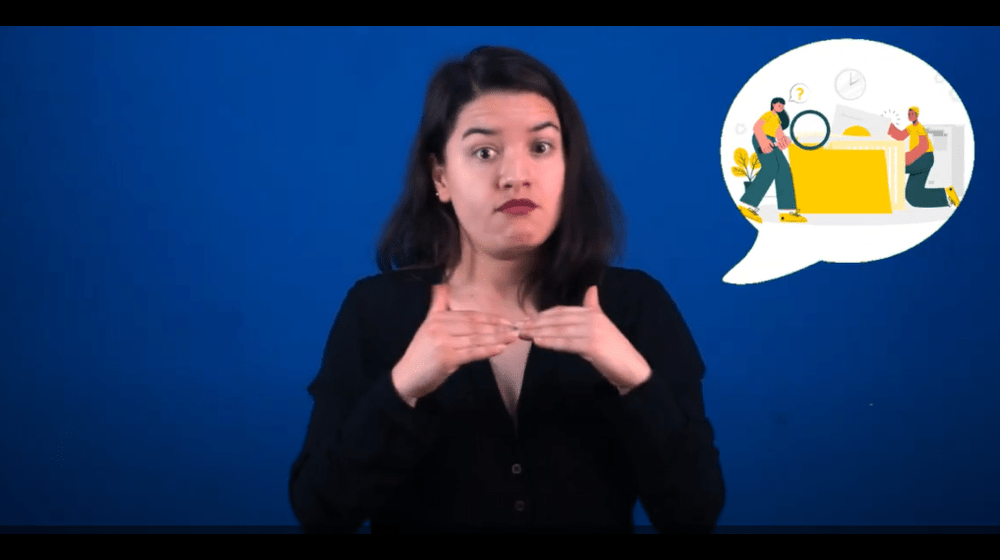 Video destinado a las mujeres sordas