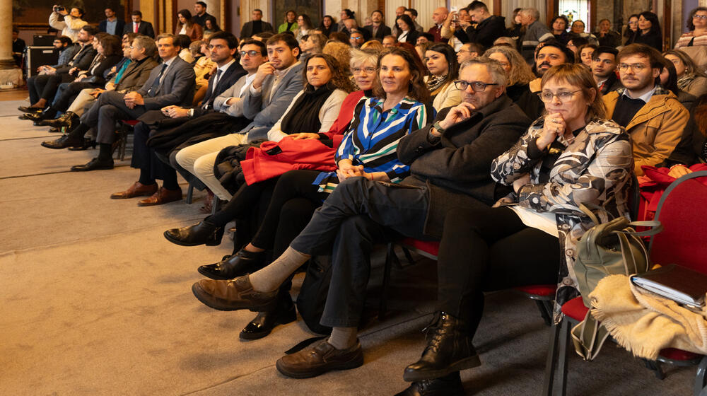 Celebración del 20° aniversario de UNFPA en el Parlamento uruguayo