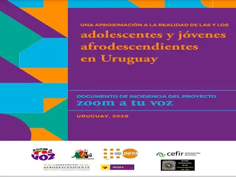 Una aproximación a la realidad de las y los adolescentes y jóvenes afrodescendientes en Uruguay.