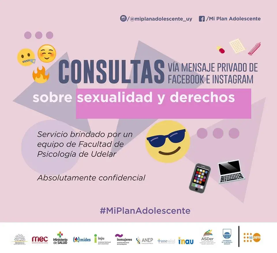 Nueva canal para responder a las dudas sobre sexualidad en la adolescencia 