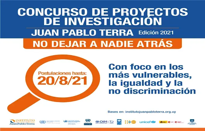 Con el apoyo consecutivo del UNFPA, fue lanzada la IV edición del concurso de proyectos de investigación “No dejar a nadie atrás” del Instituto Juan Pablo Terra. 