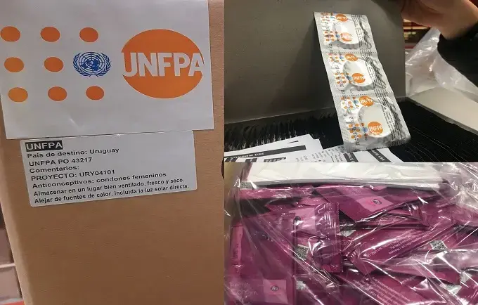 UNFPA y MSP realizan compra de más de 3.000.000 de condones masculinos y femeninos.