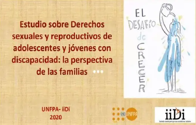 UNFPA y el iiDi presentan resultados del estudio "Los Derechos Sexuales y Reproductivos de Adolescentes con discapacidad: en la perspectiva de sus familias".