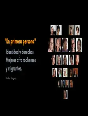 Ebook: "En primera persona", Identidad y derechos. Mujeres afro rochenses y migrantes