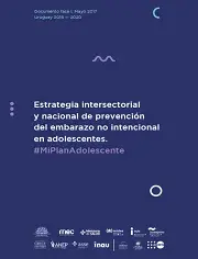 Estrategia intersectorial y nacional de prevención del embarazo no intencional en adolescentes. 