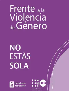 Frente a la Violencia de Género no estás sola 