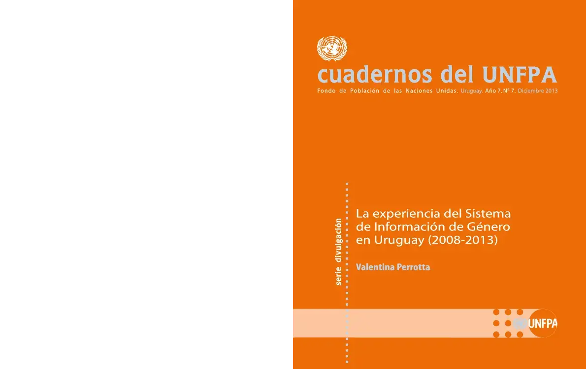 La experiencia del Sistema de Información de Género (2008-2013)