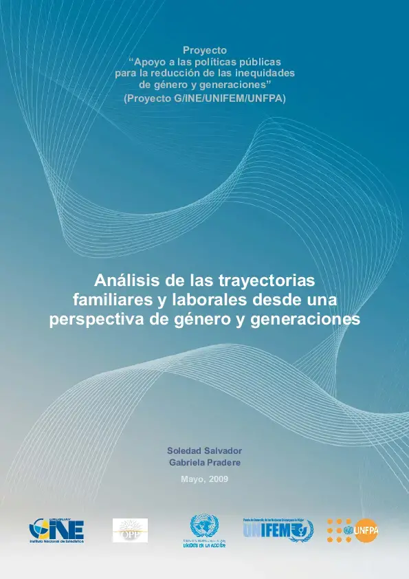 Análisis de las trayectorias familiares y laborales desde una perspectiva de género y generaciones