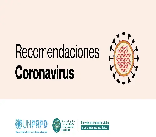 Recomendaciones accesibles para la prevención del Covid-19 para personas con discapacidad visual, motriz, auditiva y personas con TEA